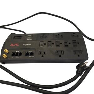 APC SurgeArrest Surge Protector Power Strip 11 OutletS Tel/DSL‎ Network PV11VNT3